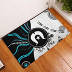 Aboriginal Pattern Torest  Strait Island Rubber Doormat