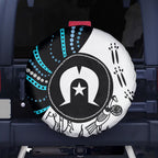 Aboriginal Pattern Torest  Strait Island Spare Tire Cover