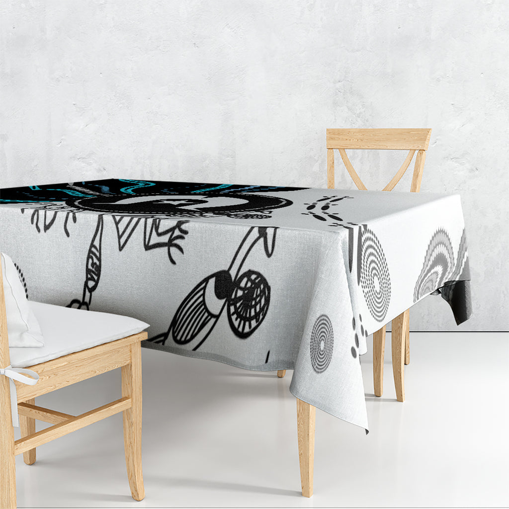 Aboriginal Pattern Torest  Strait Island Tablecloth