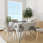 Aboriginal Pattern Torest  Strait Island Tablecloth