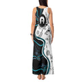 Aboriginal Pattern Torest  Strait Island Tank Maxi Dress