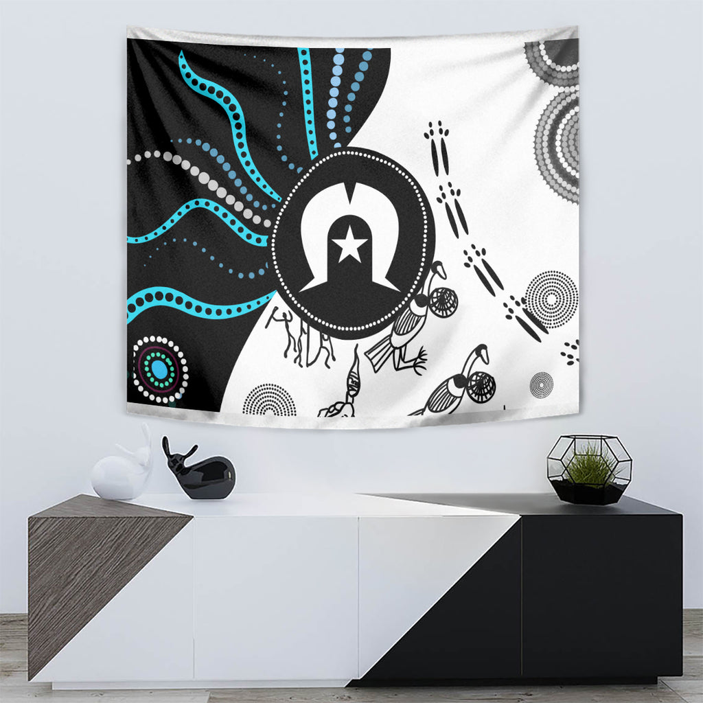 Aboriginal Pattern Torest  Strait Island Tapestry