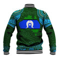 Torest Trait Islands Mix Aboriginal Pattern Baseball Jacket