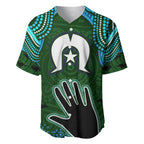 Torest Trait Islands Mix Aboriginal Pattern Baseball Jersey