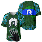 Torest Trait Islands Mix Aboriginal Pattern Baseball Jersey