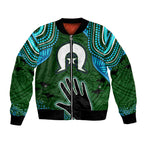 Torest Trait Islands Mix Aboriginal Pattern Bomber Jacket