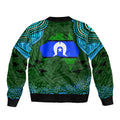 Torest Trait Islands Mix Aboriginal Pattern Bomber Jacket