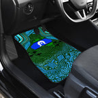 Torest Trait Islands Mix Aboriginal Pattern Car Mats