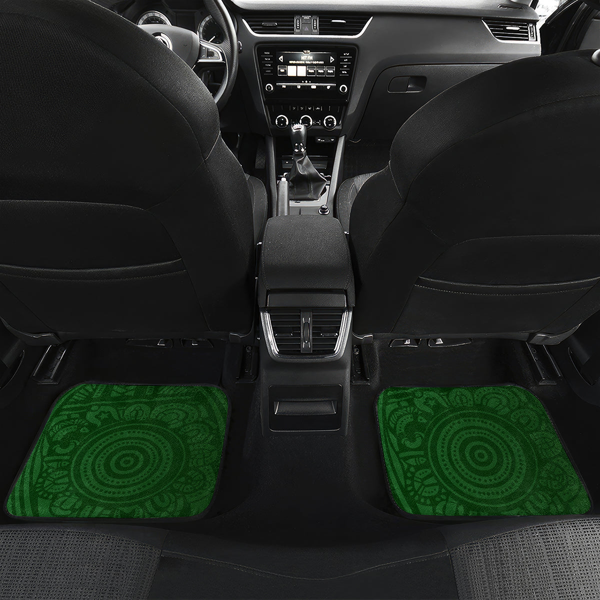 Torest Trait Islands Mix Aboriginal Pattern Car Mats