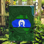 Torest Trait Islands Mix Aboriginal Pattern Garden Flag