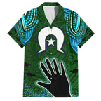 Torest Trait Islands Mix Aboriginal Pattern Hawaiian Shirt