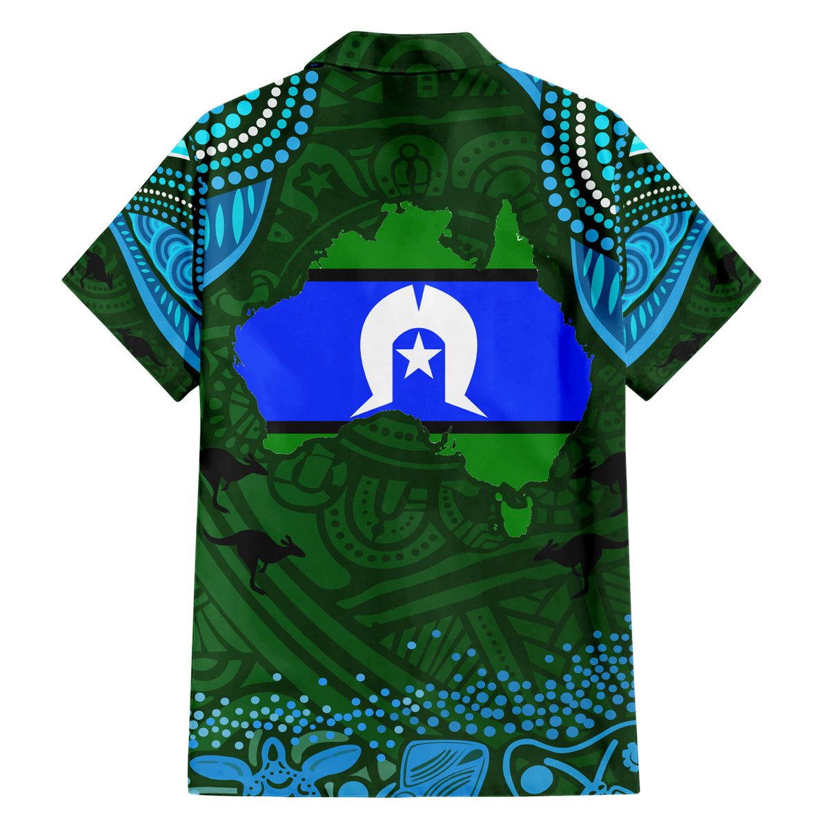 Torest Trait Islands Mix Aboriginal Pattern Hawaiian Shirt