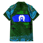 Torest Trait Islands Mix Aboriginal Pattern Hawaiian Shirt