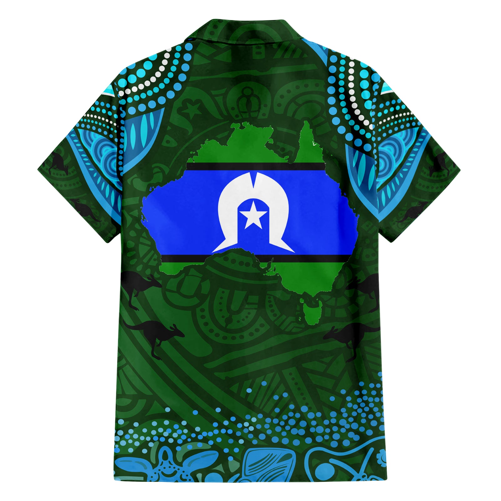 Torest Trait Islands Mix Aboriginal Pattern Hawaiian Shirt