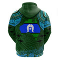 Torest Trait Islands Mix Aboriginal Pattern Hoodie