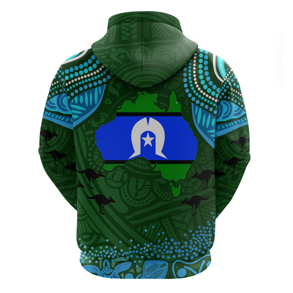 Torest Trait Islands Mix Aboriginal Pattern Hoodie