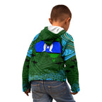 Torest Trait Islands Mix Aboriginal Pattern Kid Hoodie