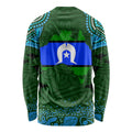 Torest Trait Islands Mix Aboriginal Pattern Long Sleeve Shirt