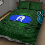 Torest Trait Islands Mix Aboriginal Pattern Quilt Bed Set