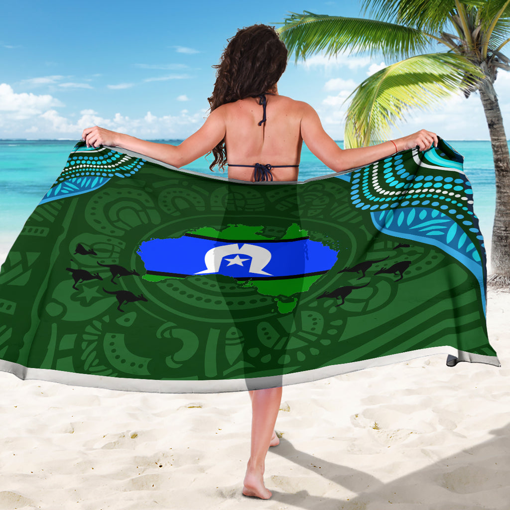Torest Trait Islands Mix Aboriginal Pattern Sarong
