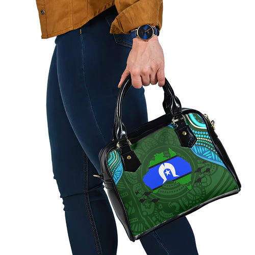 Torest Trait Islands Mix Aboriginal Pattern Shoulder Handbag