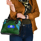 Torest Trait Islands Mix Aboriginal Pattern Shoulder Handbag