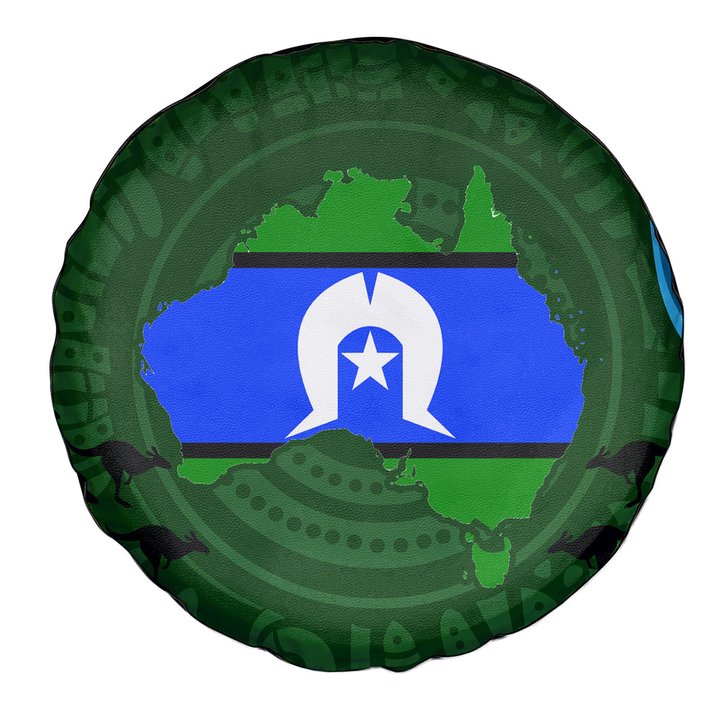 Torest Trait Islands Mix Aboriginal Pattern Spare Tire Cover