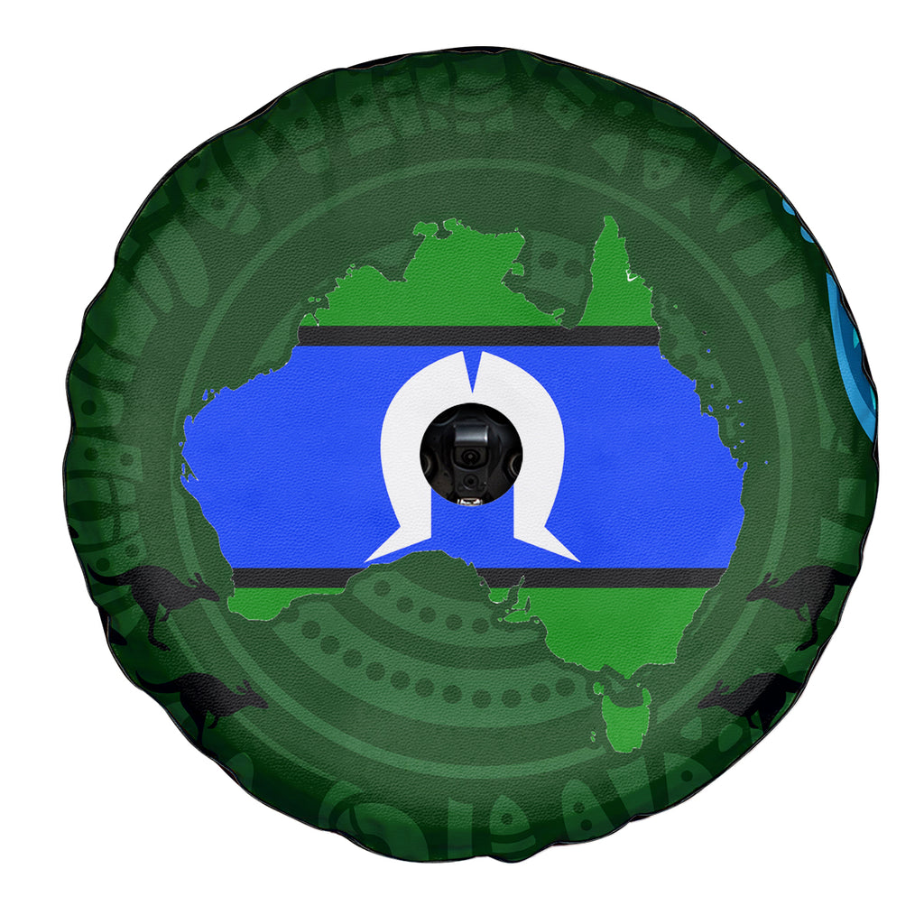 Torest Trait Islands Mix Aboriginal Pattern Spare Tire Cover
