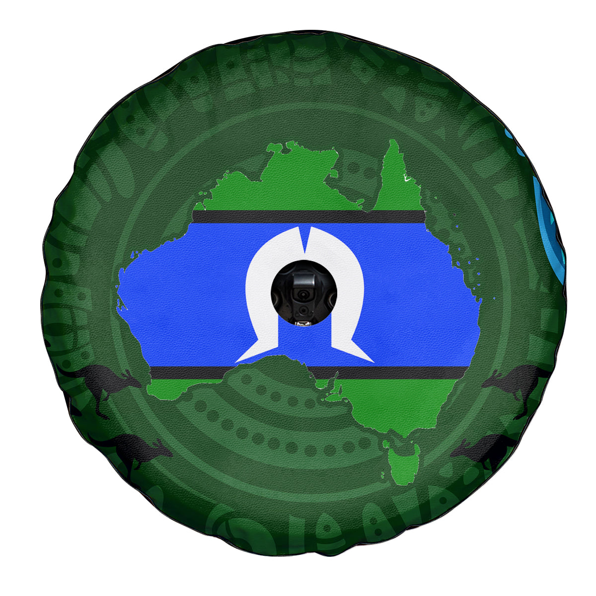 Torest Trait Islands Mix Aboriginal Pattern Spare Tire Cover