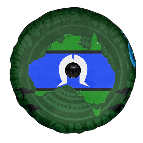 Torest Trait Islands Mix Aboriginal Pattern Spare Tire Cover