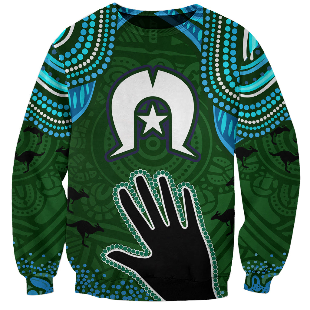 Torest Trait Islands Mix Aboriginal Pattern Sweatshirt