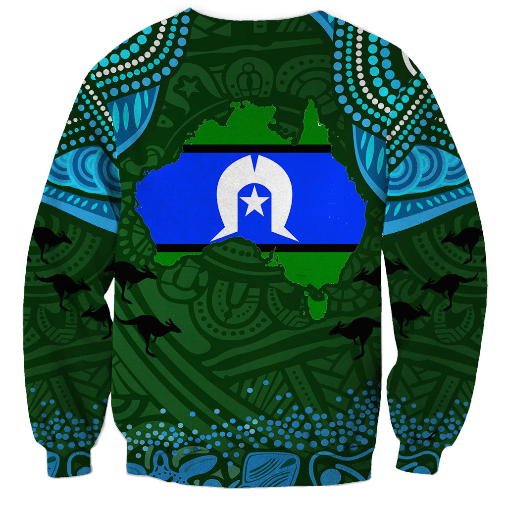 Torest Trait Islands Mix Aboriginal Pattern Sweatshirt
