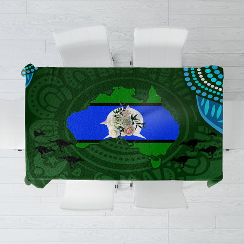 Torest Trait Islands Mix Aboriginal Pattern Tablecloth