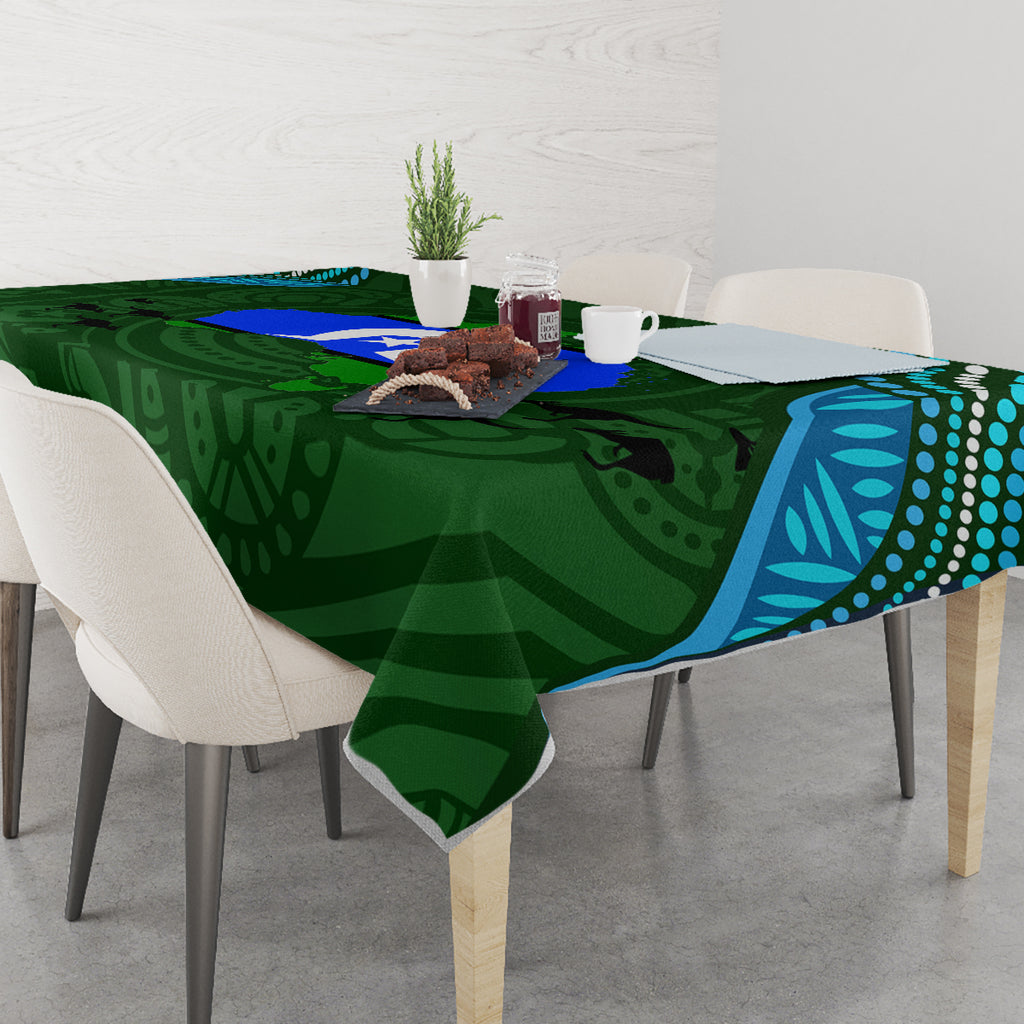Torest Trait Islands Mix Aboriginal Pattern Tablecloth