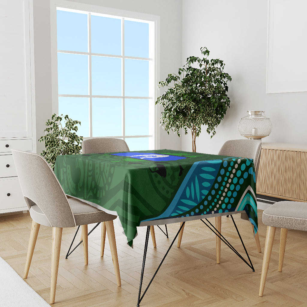 Torest Trait Islands Mix Aboriginal Pattern Tablecloth