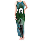 Torest Trait Islands Mix Aboriginal Pattern Tank Maxi Dress