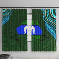 Torest Trait Islands Mix Aboriginal Pattern Window Curtain