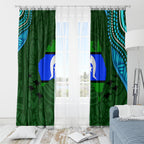 Torest Trait Islands Mix Aboriginal Pattern Window Curtain