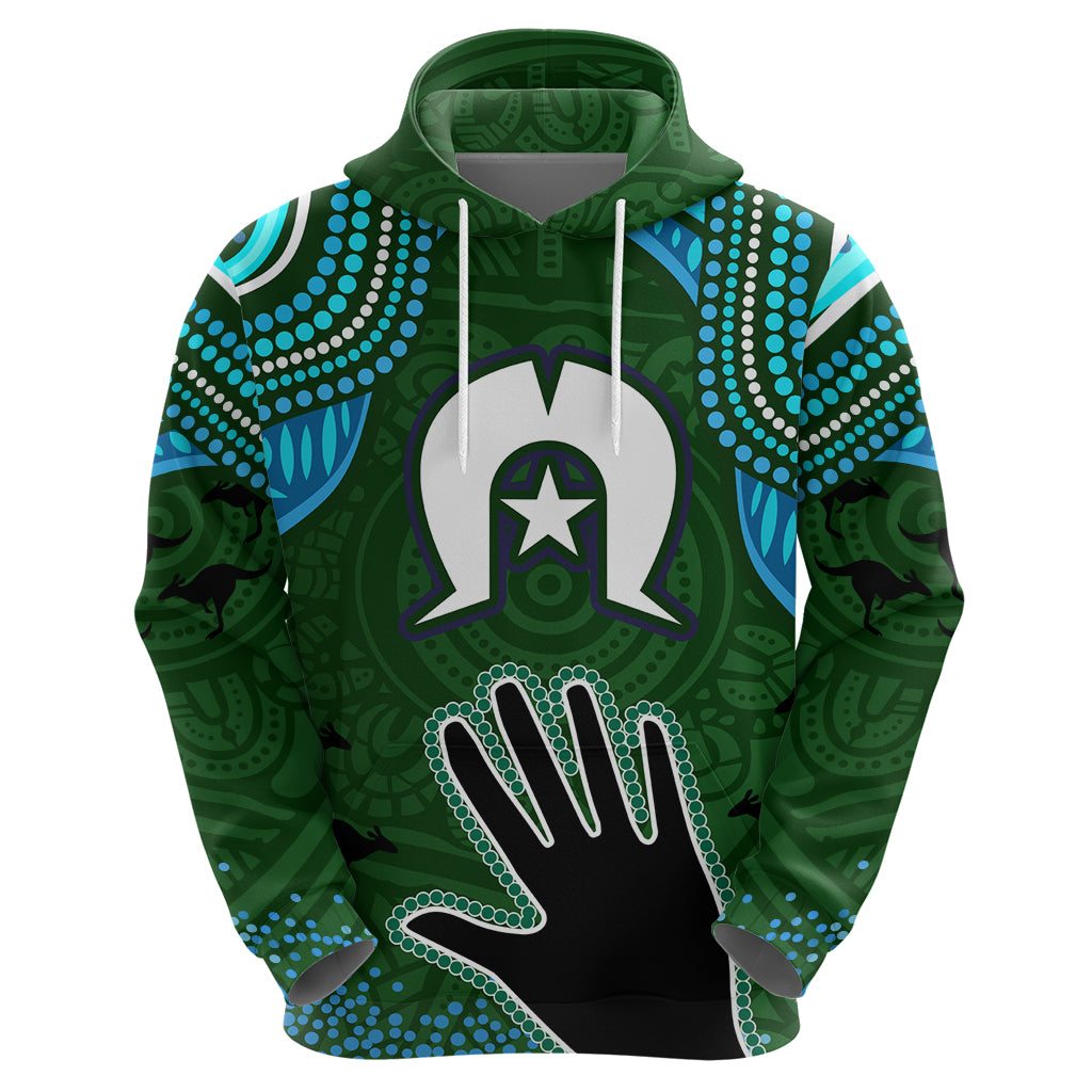 Torest Trait Islands Mix Aboriginal Pattern Zip Hoodie