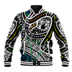 Aboriginal Lizzard Pattern Dot Art Baseball Jacket