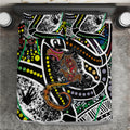 Aboriginal Lizzard Pattern Dot Art Bedding Set