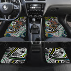 Aboriginal Lizzard Pattern Dot Art Car Mats