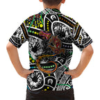 Aboriginal Lizzard Pattern Dot Art Hawaiian Shirt