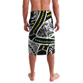 Aboriginal Lizzard Pattern Dot Art Lavalava
