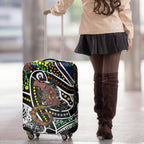 Aboriginal Lizzard Pattern Dot Art Luggage Cover