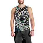 Aboriginal Lizzard Pattern Dot Art Men Tank Top