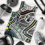 Aboriginal Lizzard Pattern Dot Art Men Tank Top