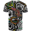 Aboriginal Lizzard Pattern Dot Art T Shirt