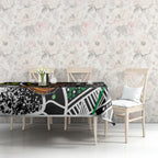 Aboriginal Lizzard Pattern Dot Art Tablecloth