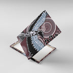 Aboriginal Pattern Bird Canvas Wall Art